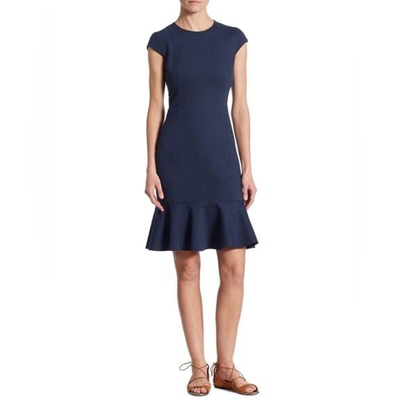 Akris punto Volant Hem Dress - Picture 1 of 15